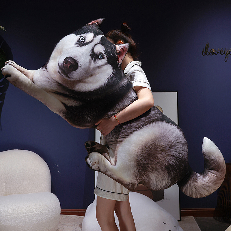 3D Printing With Pp - Simulatie Husky Hond Knuffelkussen 3D Print