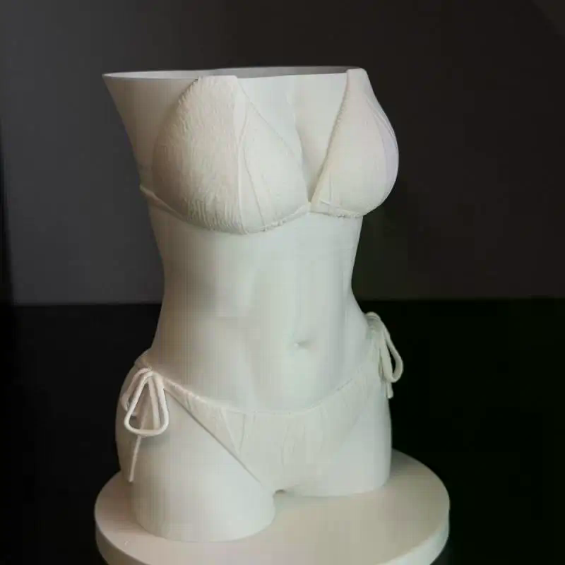 3D Printing Pen For Adults - 3D-geprinte bikini-body penhouder met grappige textuur,