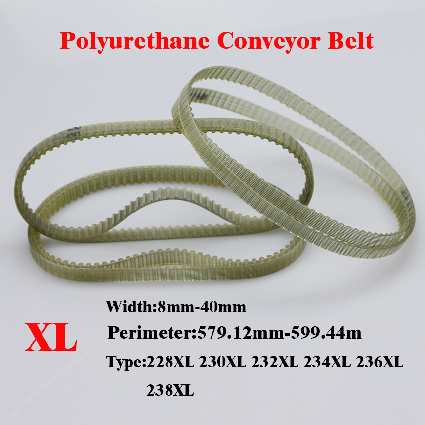Timing Belt - 5,08 mm pitch polyurethaan PU stalen