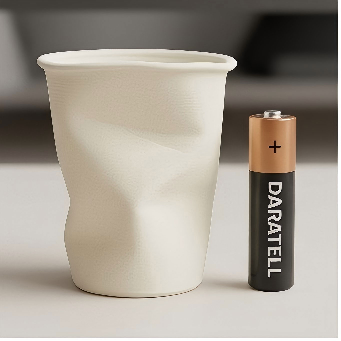 3D Printing Vase - Gekruld Twist Cup Penhouder 3D-geprint vervormd