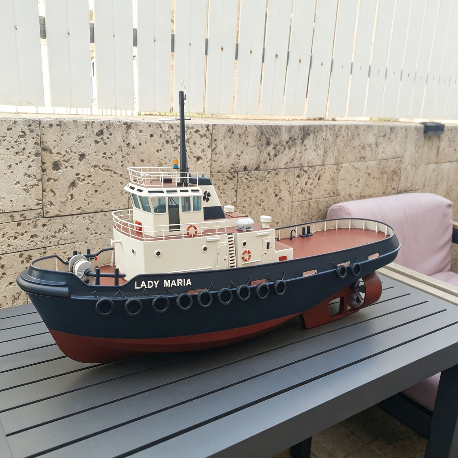 3D Printing Rc Boat - Afstandsbestuurde boot 120cm Hoge precisie 3D
