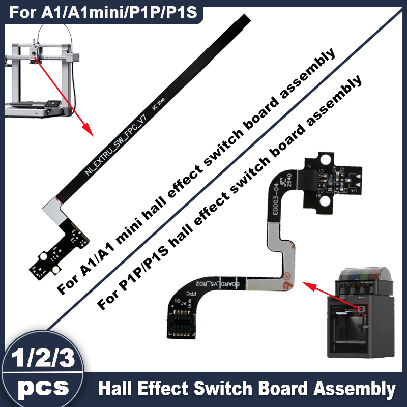 3D Printing Cnc - Voor A1/A1mini/P1P/P1S Hall Switch Board: Vervanging