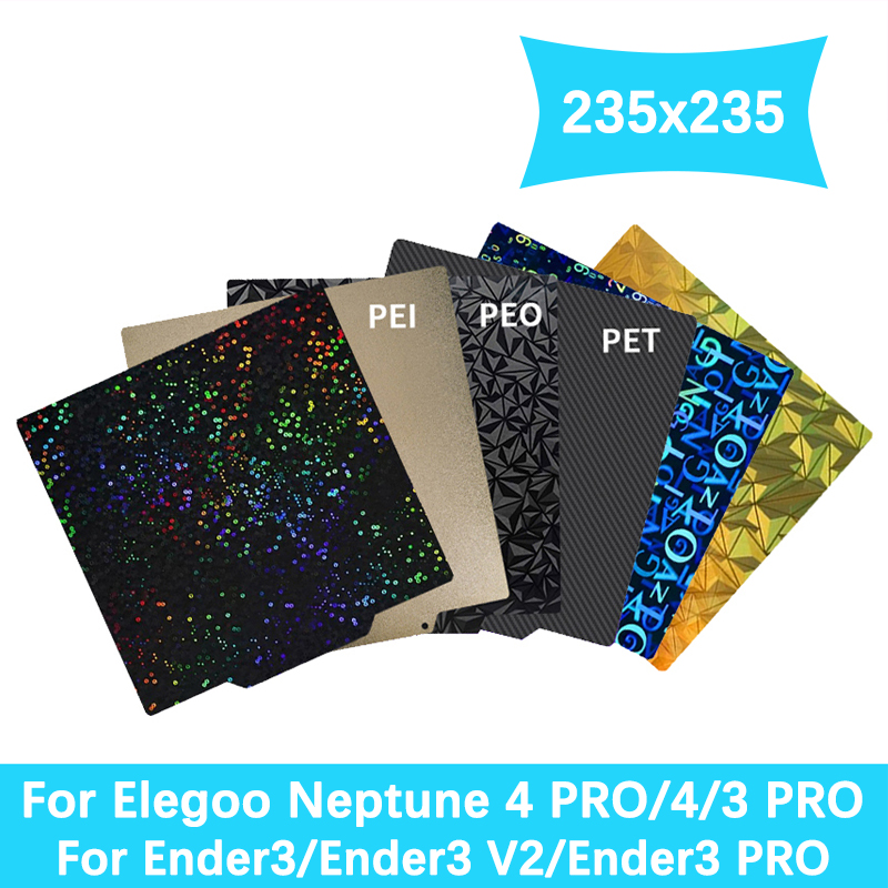 Creality Printer K1 - 235x235mm PEI PEO PET PEY Lente