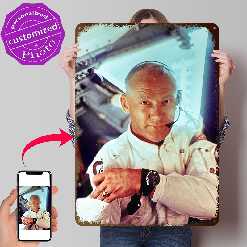 3D Printing Nasa - NASA Astronaut Buzz Aldrin Poster Retro