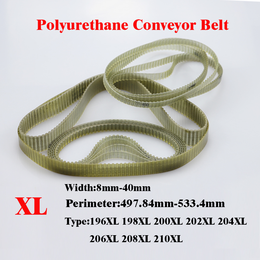 Timing Belt - 5,08 mm pitch polyurethaan PU stalen