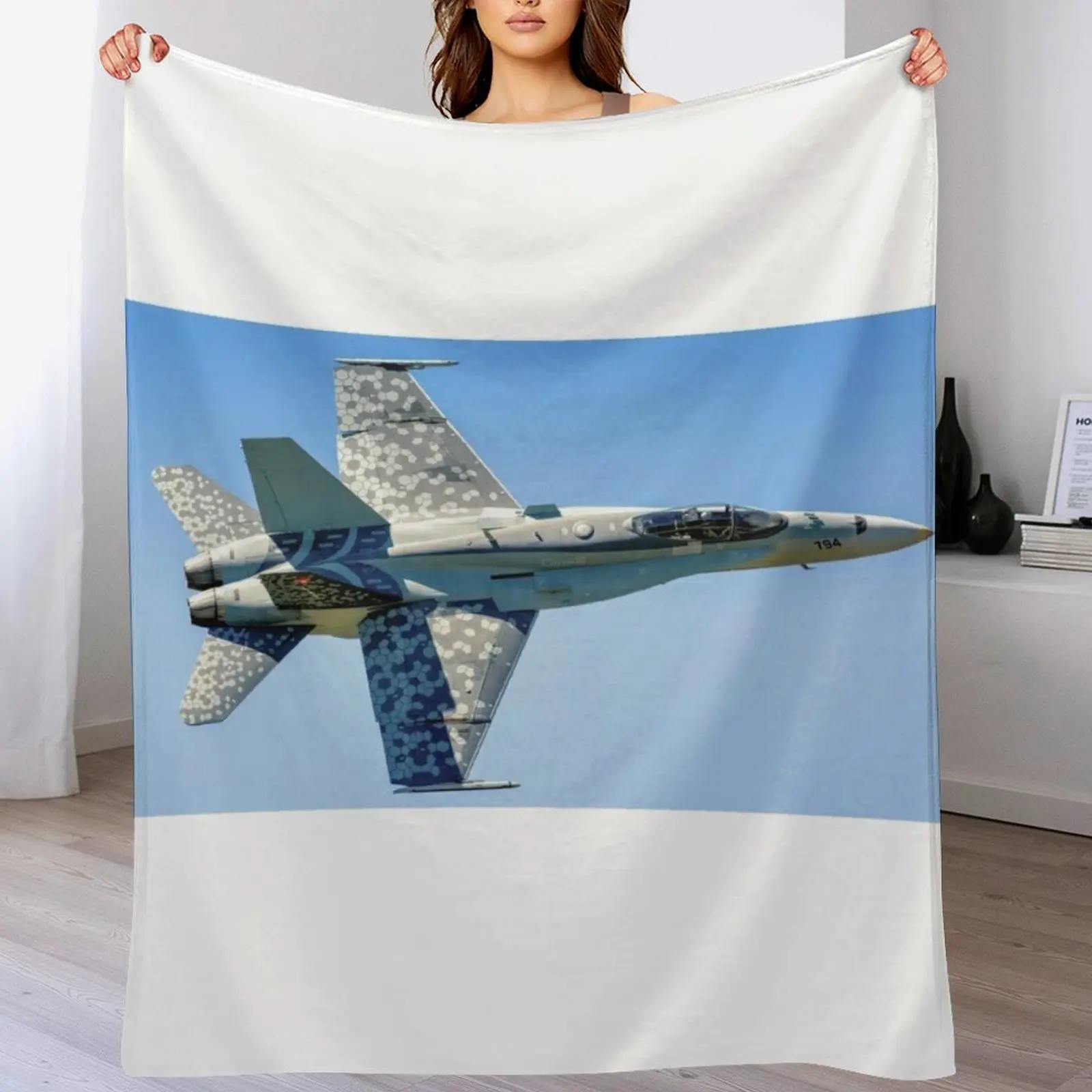3D Printing Operator - 2022 CF18 demo-jet geschilderd in thema