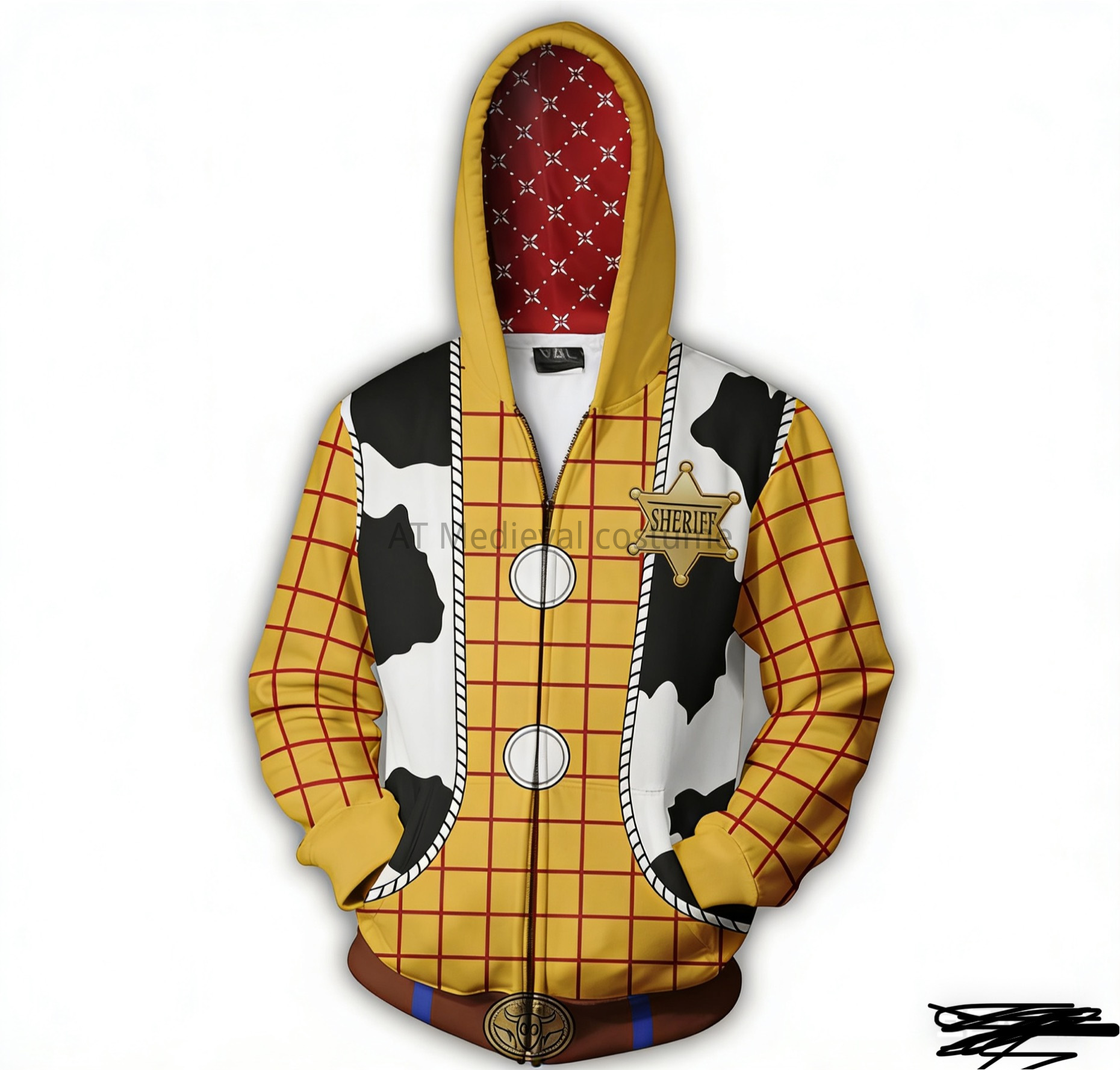 3D Printing Idea - Volwassen film cosplay 3D print hoody