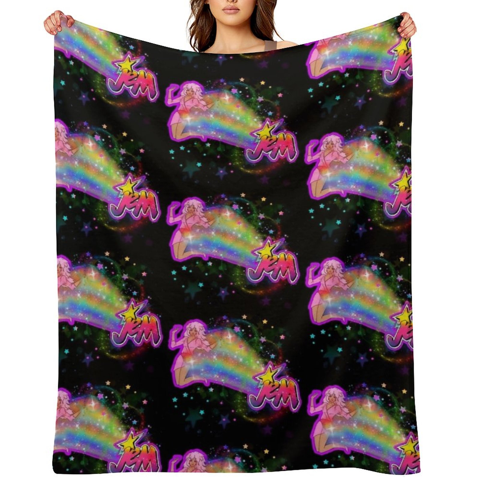 3D Printing Hologram - Jem en de hologrammen regenboogdeken Luxe