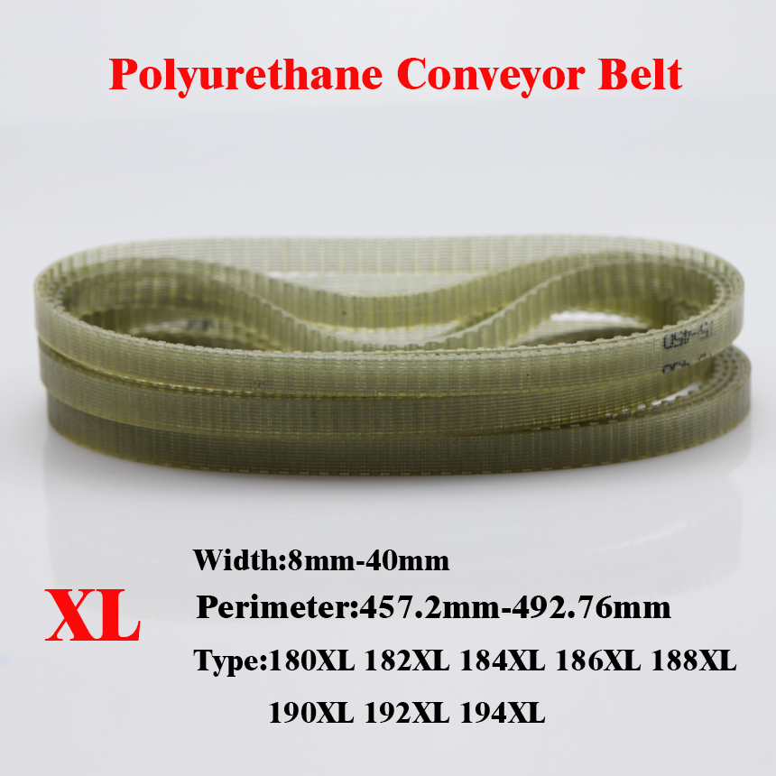 Timing Belt - 5,08 mm pitch polyurethaan PU stalen