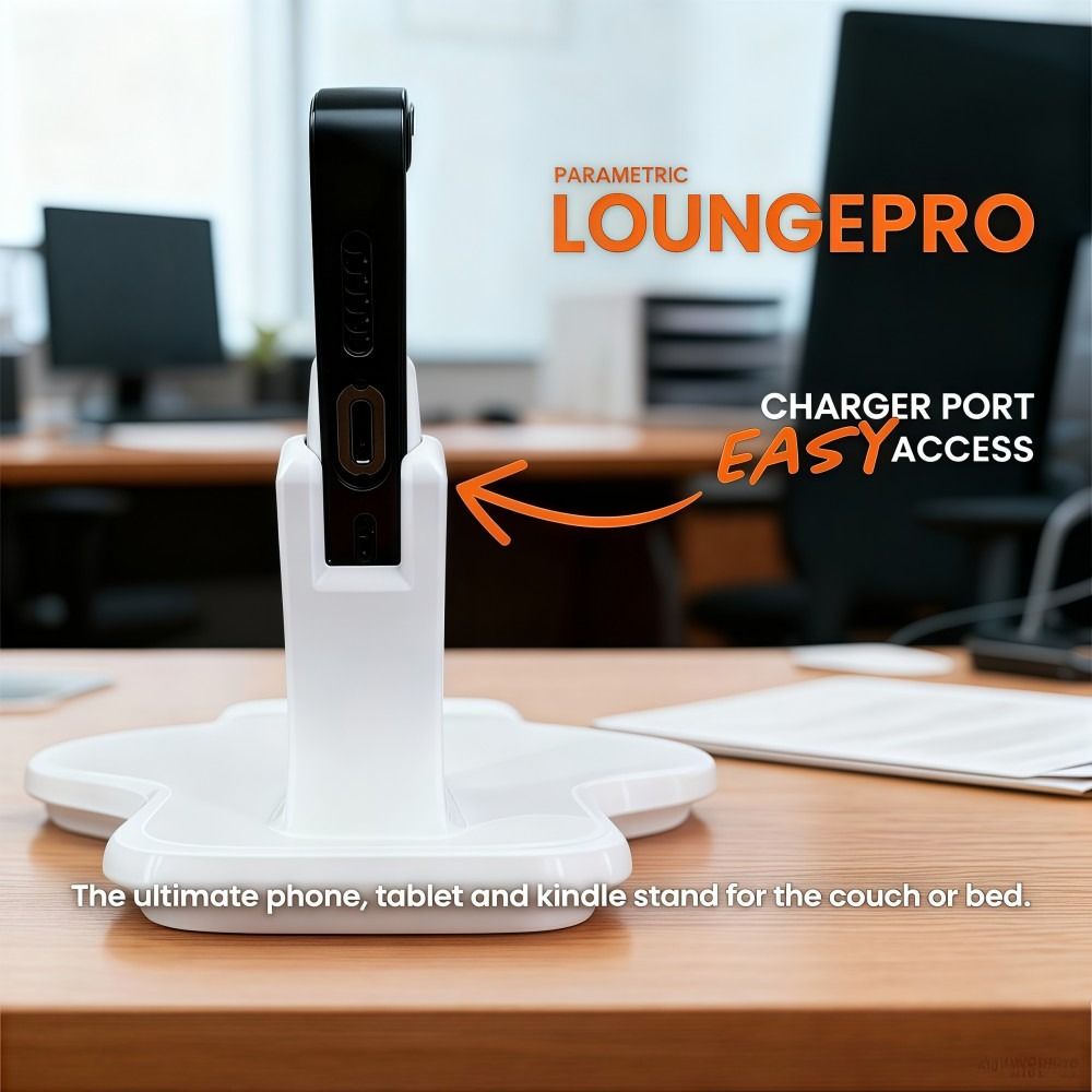 3D Printing With Pp - 3D-printen Zijliggende telefoonhouder Kunststof Geen armdruk