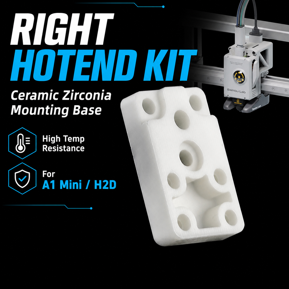 3D Printing Zirconia - Voor Bambu Lab A1 Mini H2D