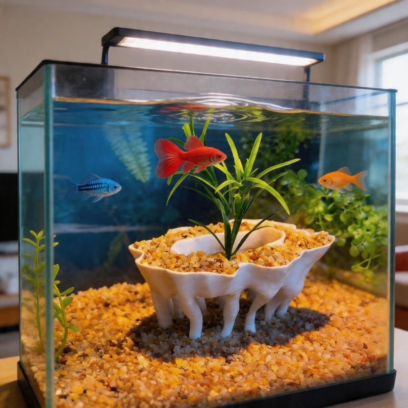 3D Printing Vase - 3D-geprinte aquariumplanten in de vorm van
