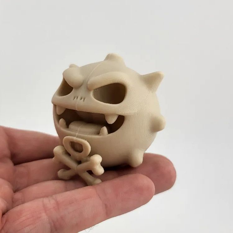 3D Printing Idea - Pokémon Skeletal Fossil Figure Model 3D-geprint