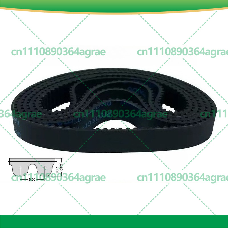 Timing Belt - 5pcs HTD5M480/485/490/495/500/505/510/515/520/525 Rubber Distributieriem Industriële Transmissie