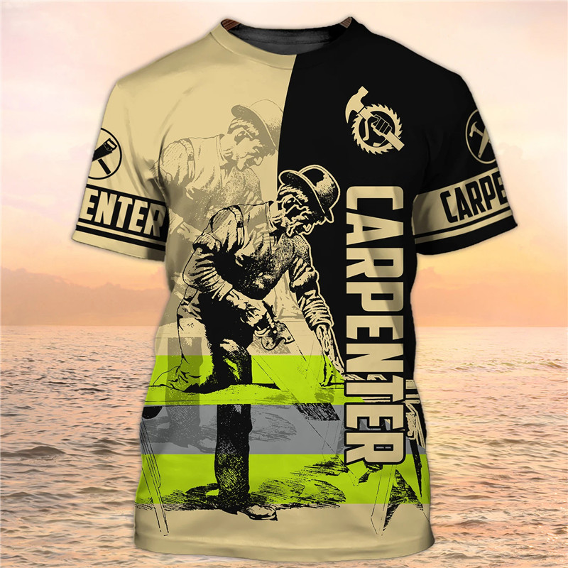 3D Printing Operator - Graafmachines Grafische Herenmode T-shirts Korte Mouw