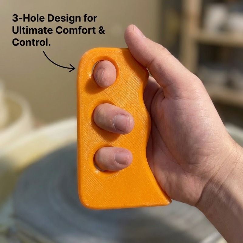 3D Print Pottery Rib Tool Prof - 3D Printing Clay recensie en prijs