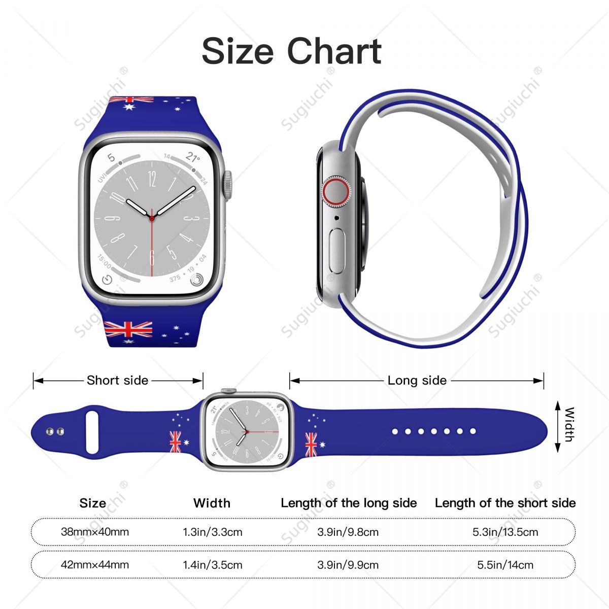 Unisex Australië Vlag 3D Afdru - 3D Printing Watch recensie en prijs