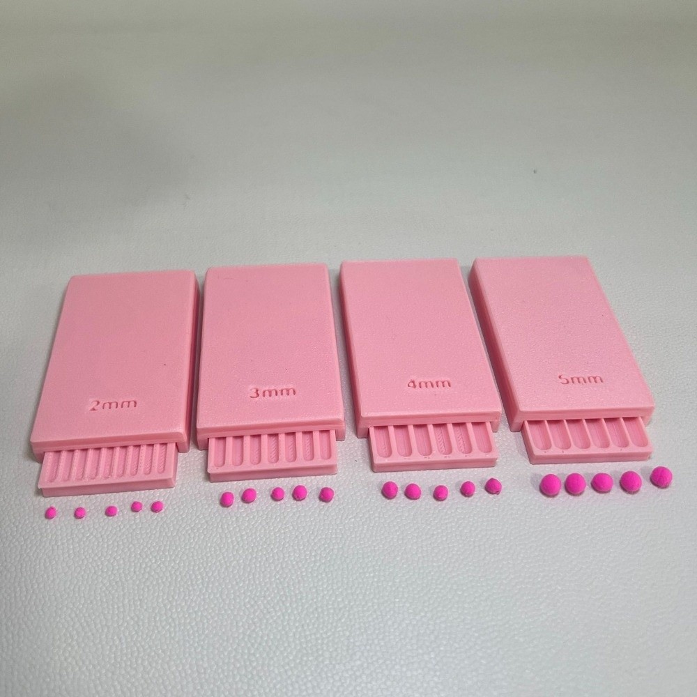 4 stuks 2-5mm klei gelbalmaker - 3D Printing Clay recensie en prijs