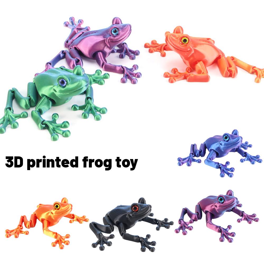 3D Gedrukt Leuke Kikker Model  - 3D Printing Clay recensie en prijs