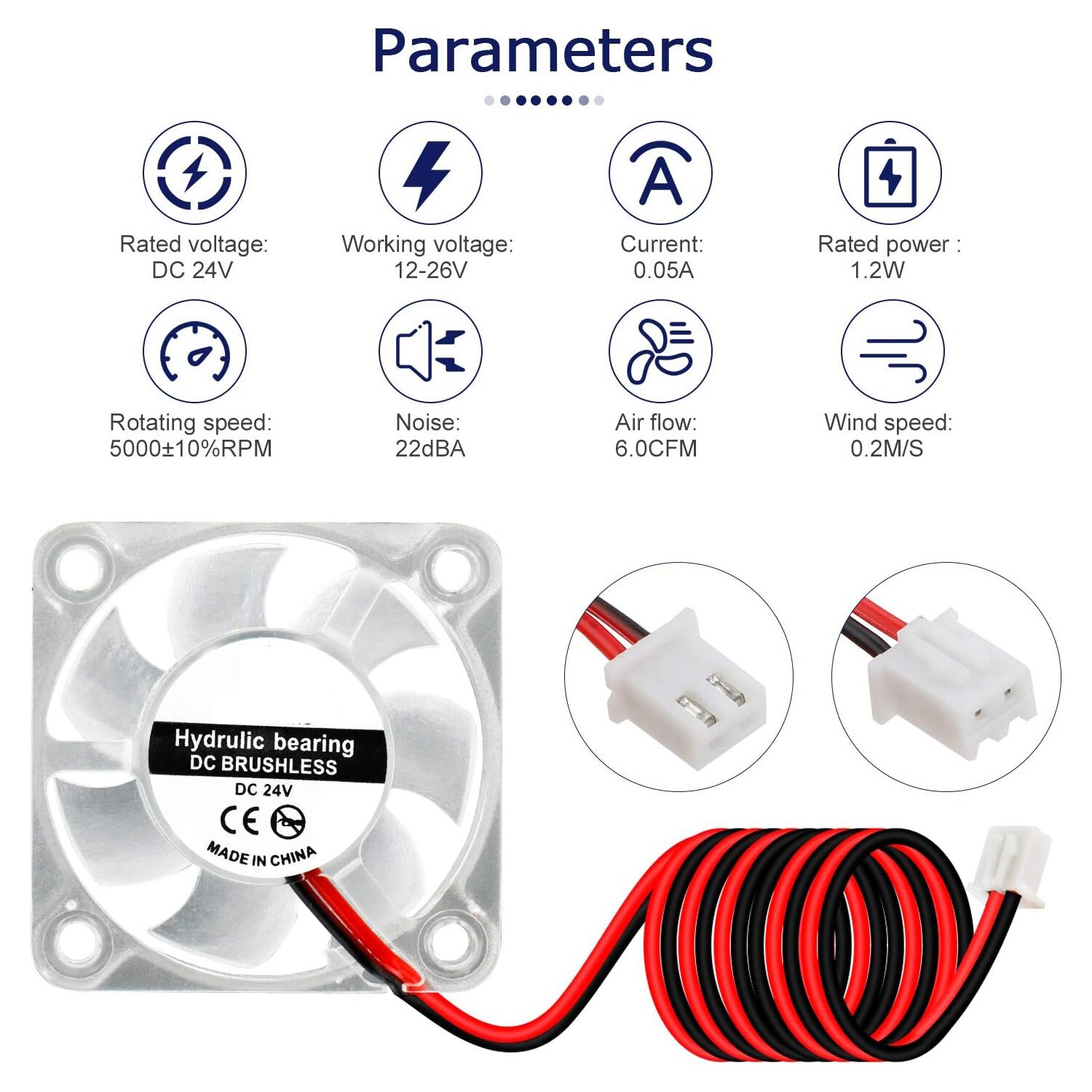 2 stks 40mm RGB Fan 12 V 24 V  - Creality Printer K1 recensie en prijs