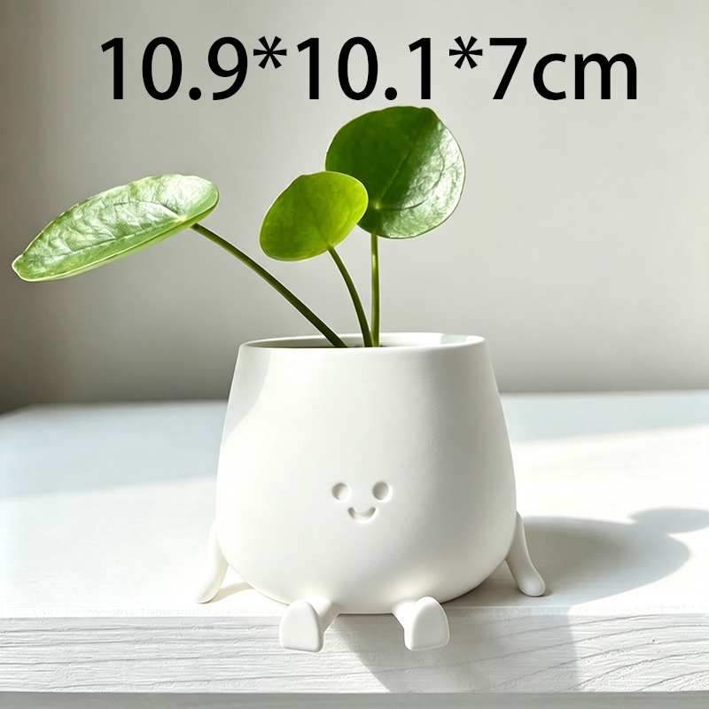 3D-geprinte schattige smiley-g - 3D Printing Vase recensie en prijs
