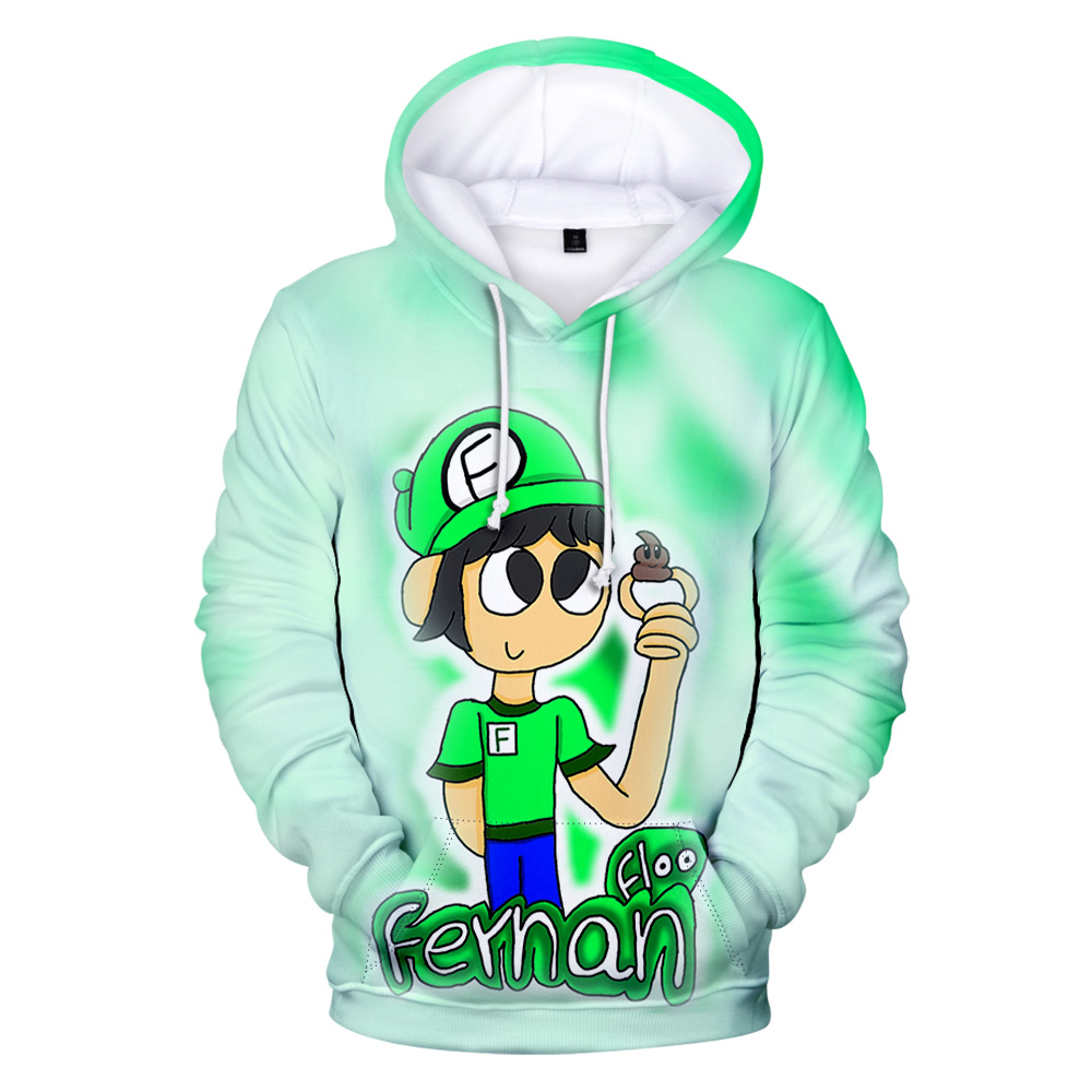 2026 Youtuber Fernanfloo Hoodi - 3D Printing Youtubers recensie en prijs