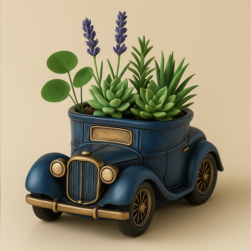 3D Vintage Bus Auto Vetplant P - 3D Printing Vase recensie en prijs
