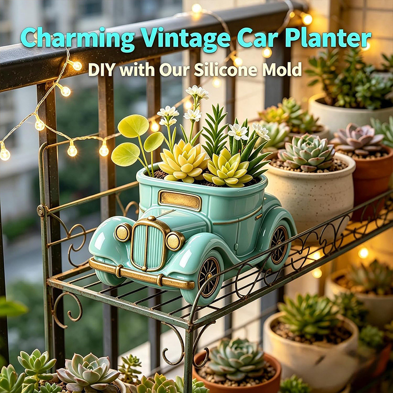 3D Vintage Bus Auto Vetplant P - 3D Printing Vase recensie en prijs
