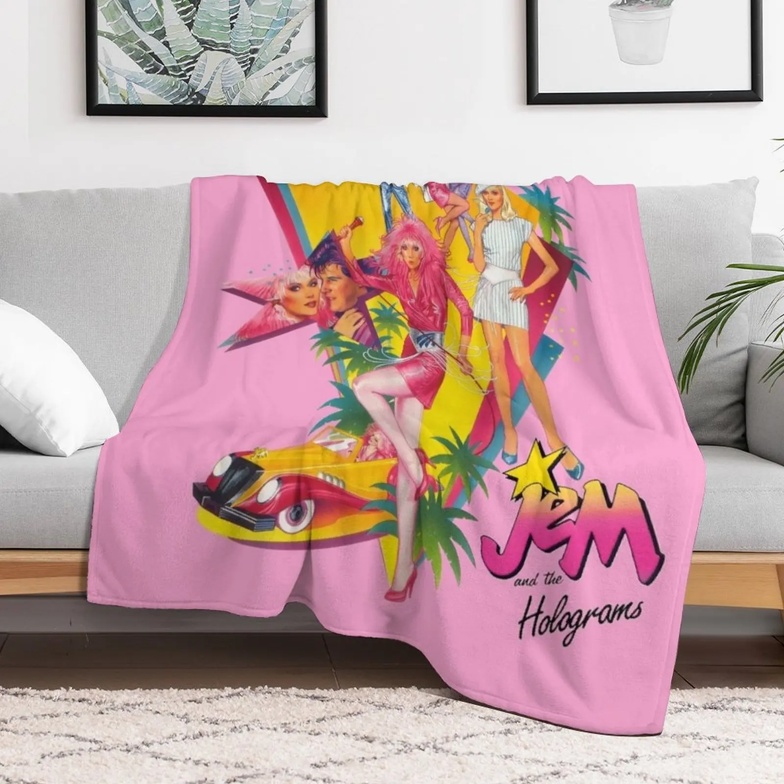 Jem and the Holograms Throw Bl - 3D Printing Hologram recensie en prijs