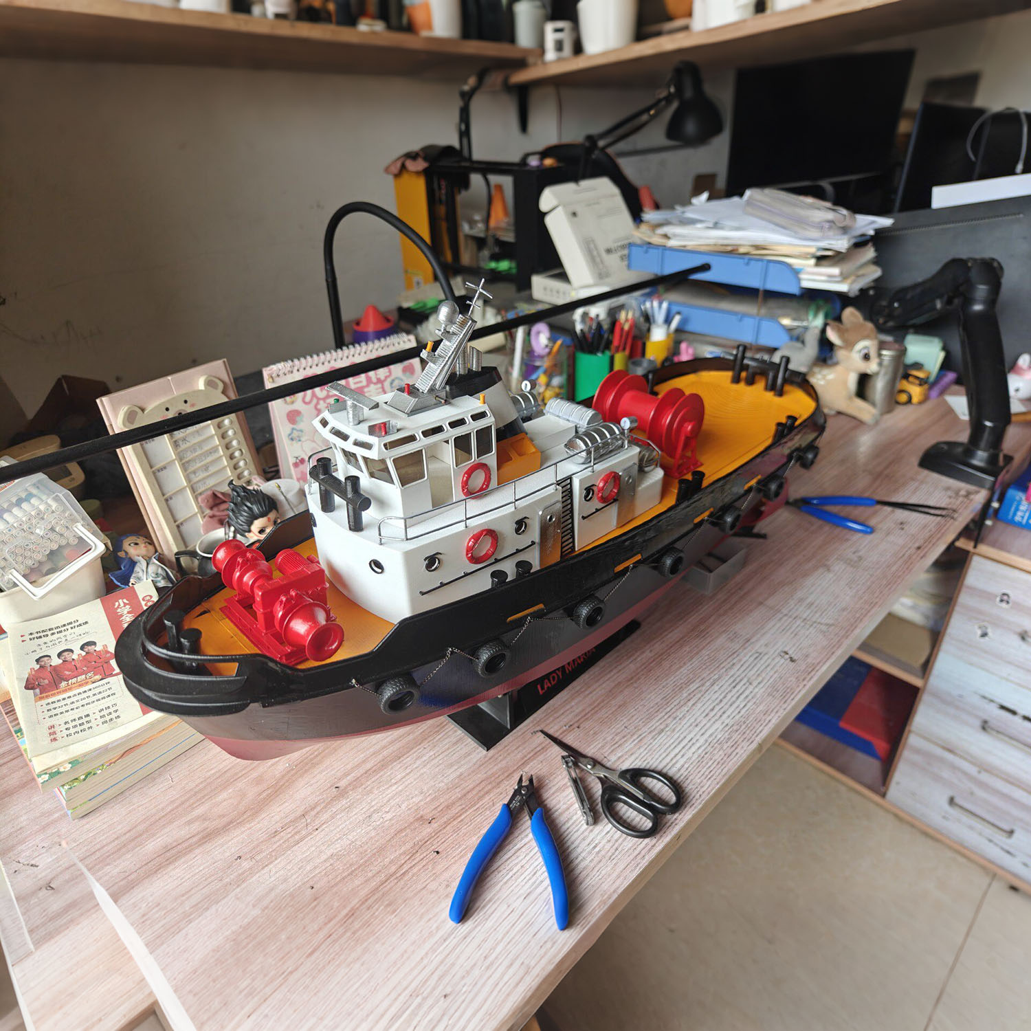 Afstandsbestuurde boot 120cm H - 3D Printing Rc Boat recensie en prijs