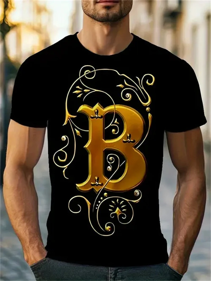 Zwart T-shirt voor heren met s - 3D Printing Question recensie en prijs