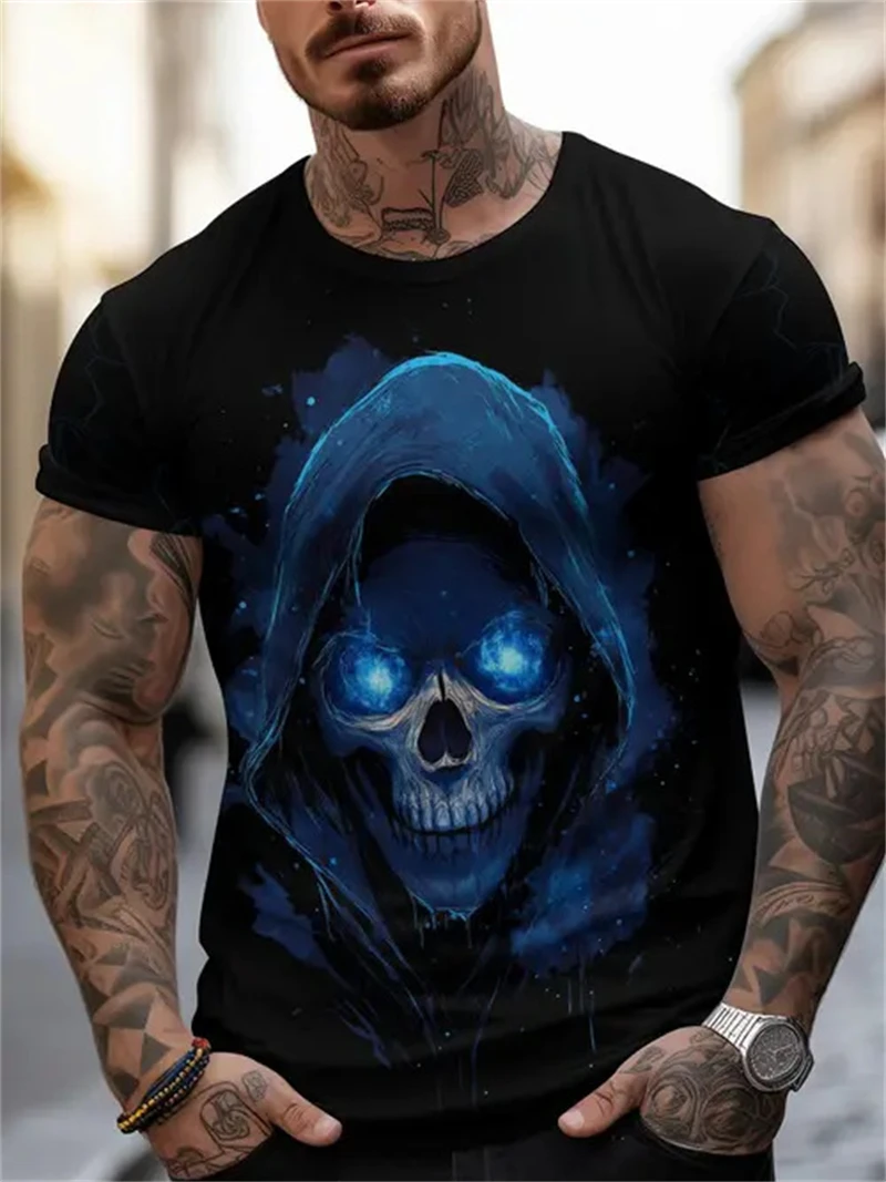 Zwart T-shirt voor heren met s - 3D Printing Question recensie en prijs