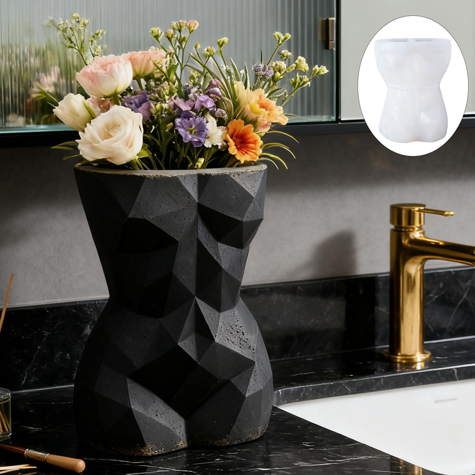3D geometrische vrouwelijk lic - 3D Printing Vase recensie en prijs
