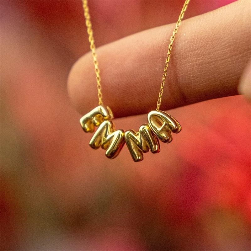 Bubble Letter Kettingen Op Maa - 3D Printing Jewelry recensie en prijs