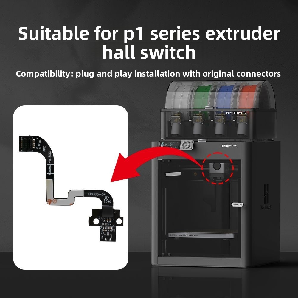Voor A1/A1mini/P1P/P1S Hall Sw - 3D Printing Cnc recensie en prijs