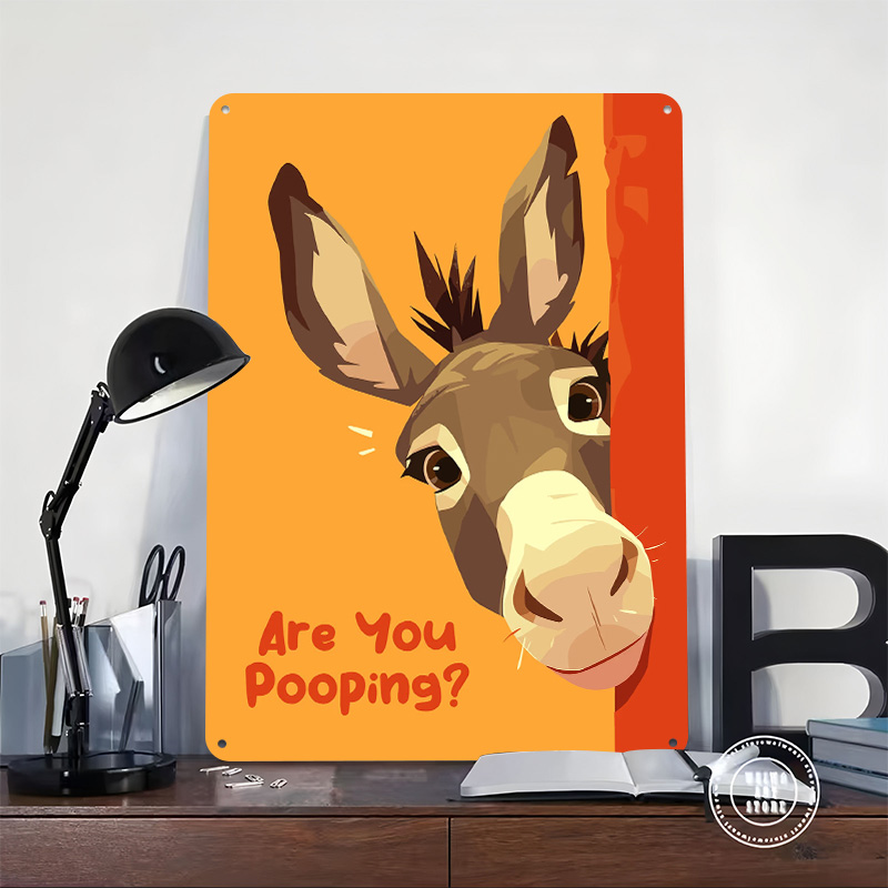 Grappige ezel cartoon met vraa - 3D Printing Question recensie en prijs