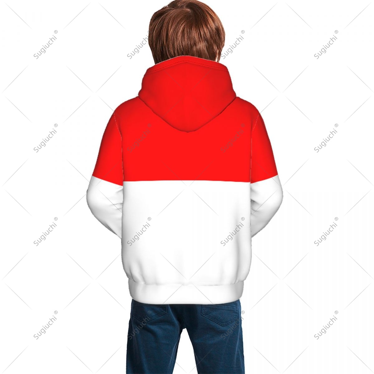 Unisex 3D Jeugdhoodie Indonesi - 3D Printing Indonesia recensie en prijs