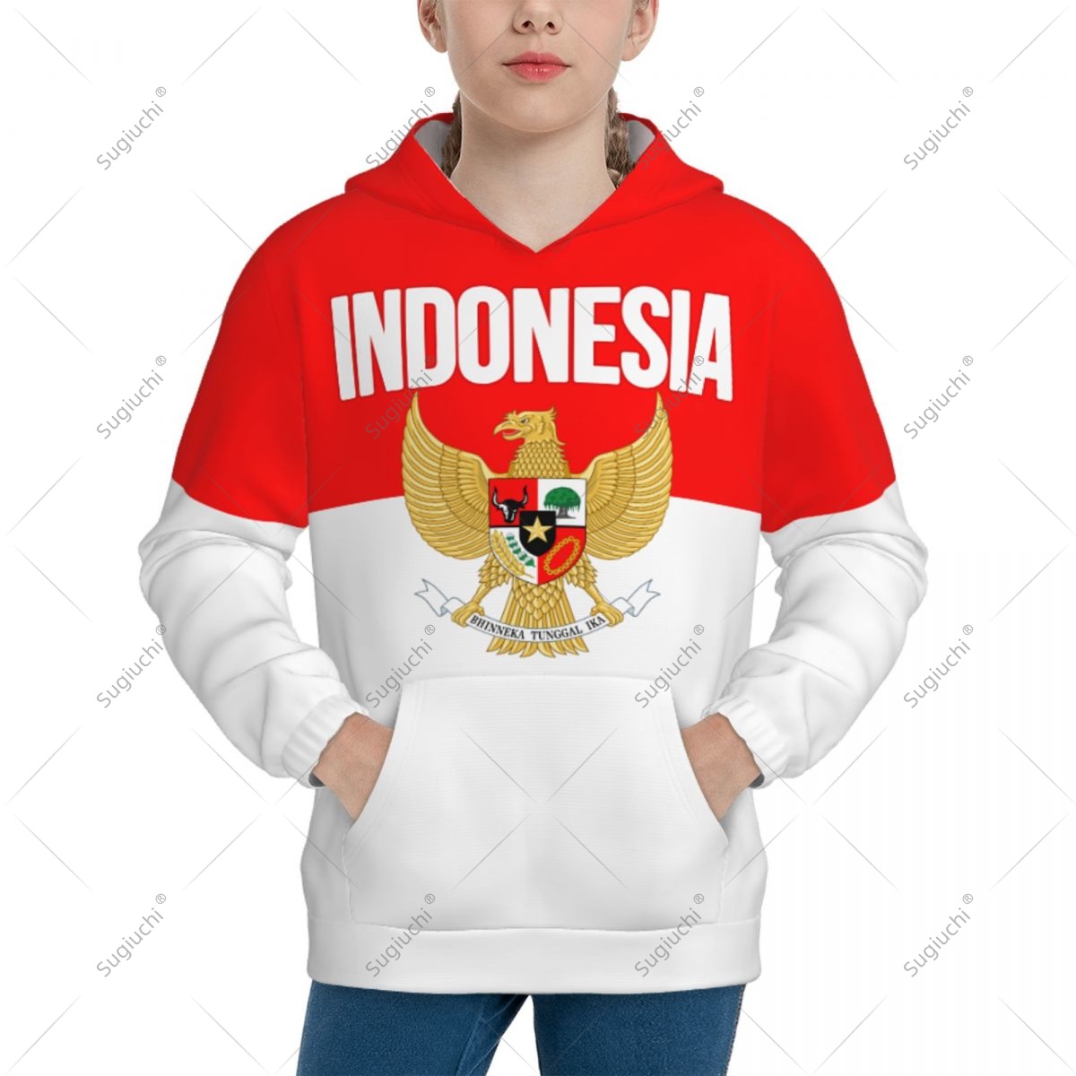Unisex 3D Jeugdhoodie Indonesi - 3D Printing Indonesia recensie en prijs