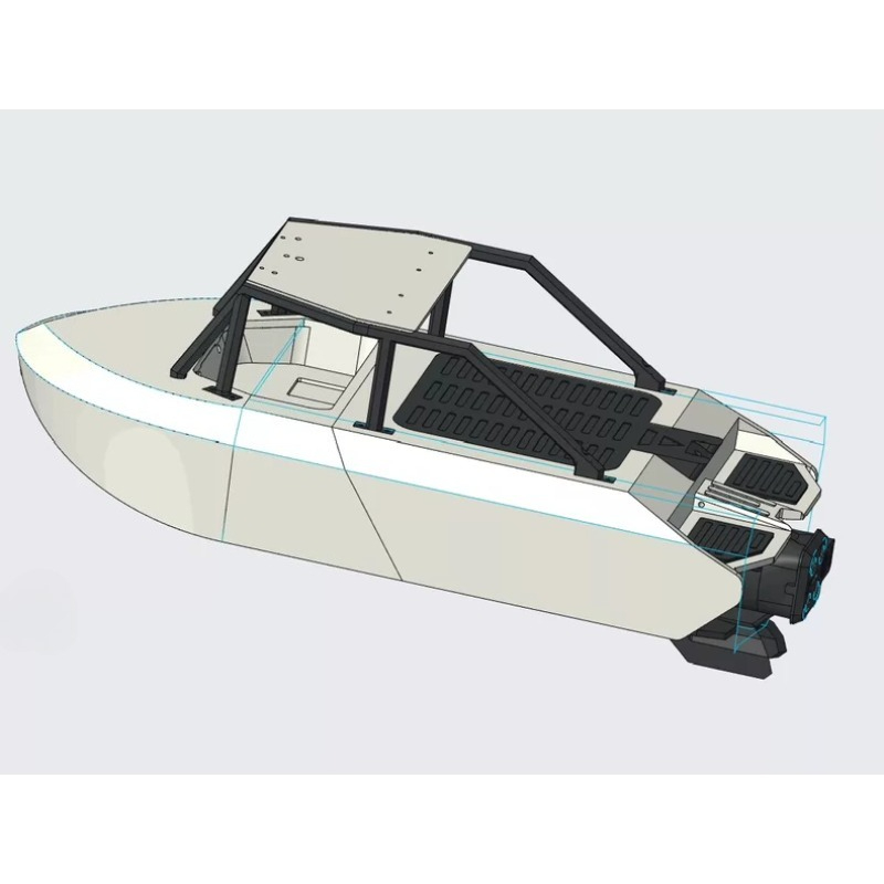 DIY Kit Upgrade Onderdelen Boo - 3D Printing Rc Boat recensie en prijs