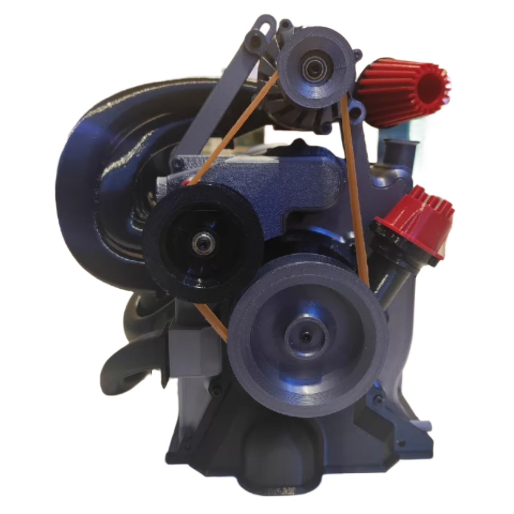 RX8 Miniatuurmotormodel met du - 3D Printing Operator recensie en prijs