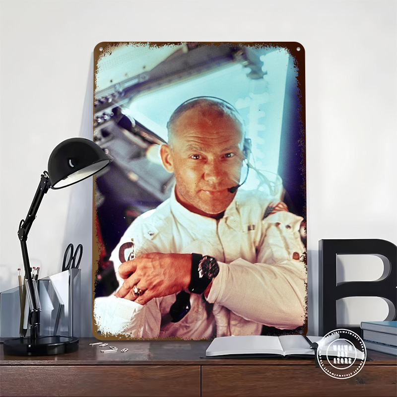 NASA Astronaut Buzz Aldrin Pos - 3D Printing Nasa recensie en prijs