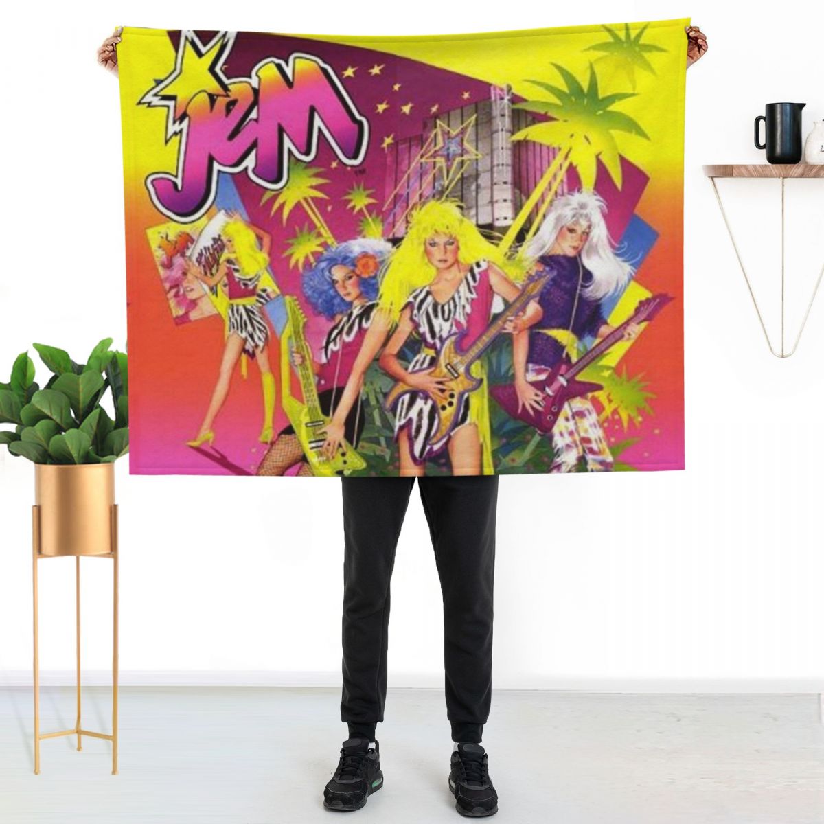 Jem and the Holograms Throw Bl - 3D Printing Hologram recensie en prijs