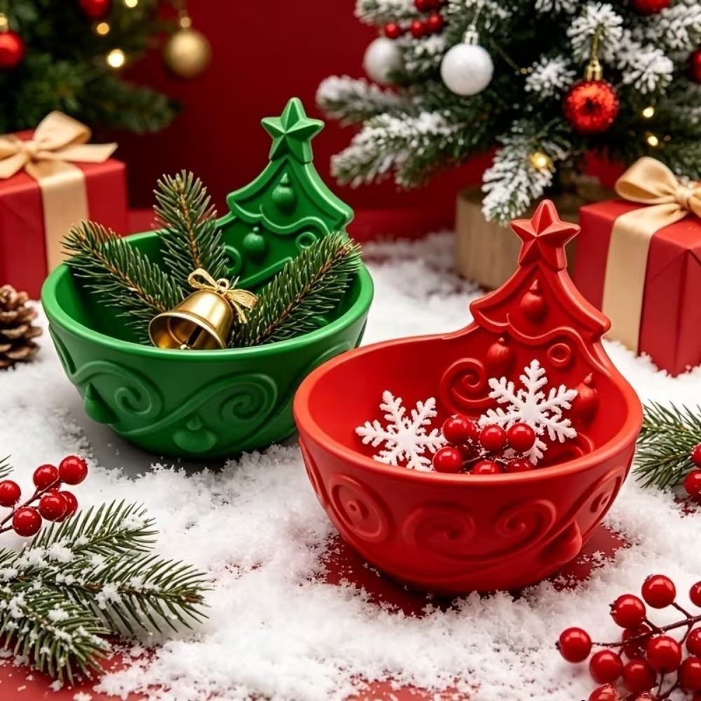 3D-geprinte kerstboom opbergdo - 3D Printing Jewelry recensie en prijs