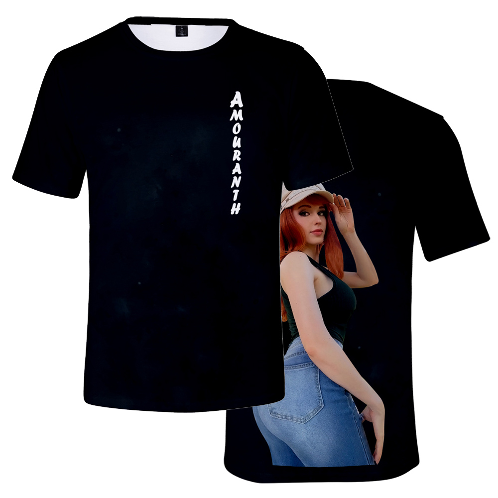 Amouranth Tshirt Unisex Crewne - 3D Printing Youtubers recensie en prijs