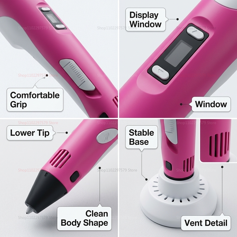 3D-printpen met 9M PLA-filamen - 3D Printing Pen For Adults recensie en prijs