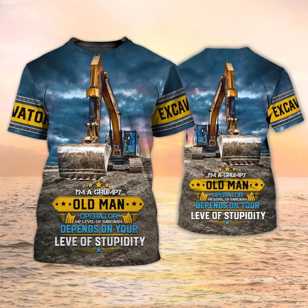 Graafmachine T-Shirts Zwaar Ma - 3D Printing Operator recensie en prijs