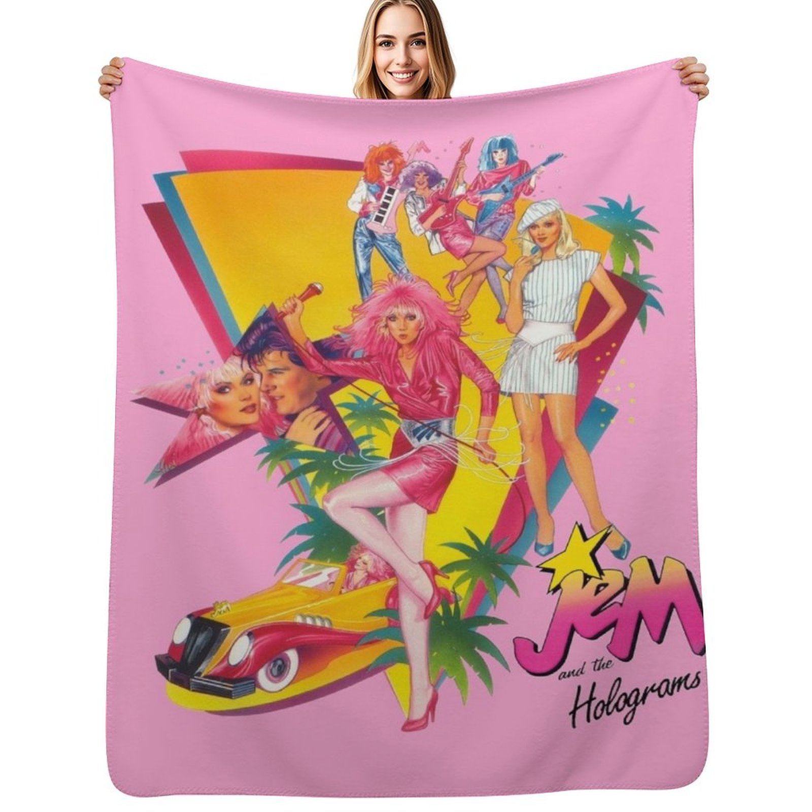 Jem and the Holograms Throw Bl - 3D Printing Hologram recensie en prijs