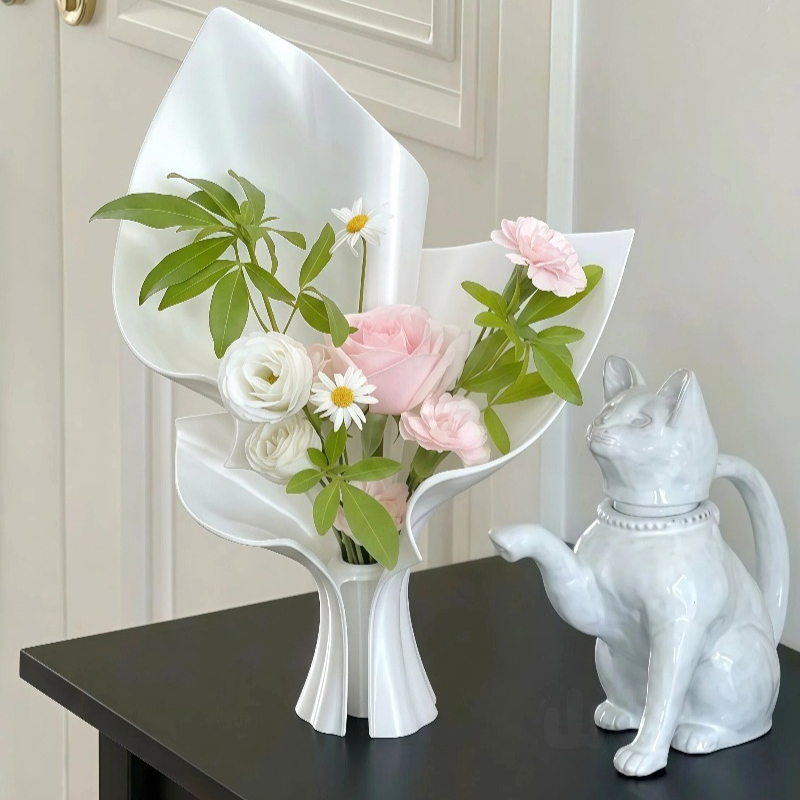 Minimalistische witte keramisc - 3D Printing Vase recensie en prijs