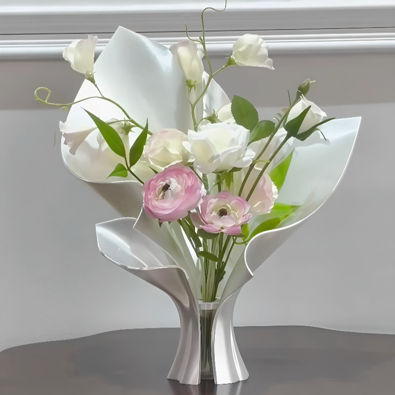 Minimalistische witte keramisc - 3D Printing Vase recensie en prijs