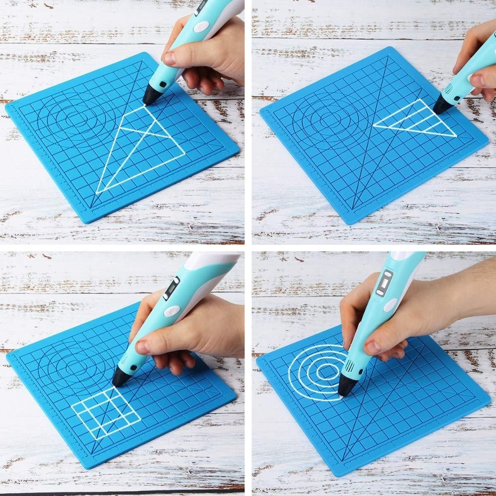 Siliconen ontwerp rubberen pad - 3D Printing Pen For Adults recensie en prijs